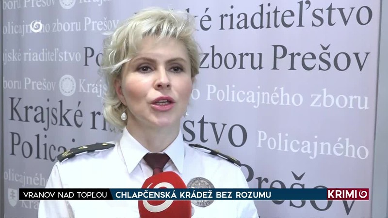 CHLAPČENSKÁ KRÁDEŽ BEZ ROZUMU