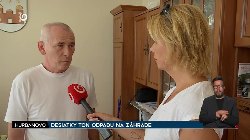 DESIATKY TON ODPADU NA ZÁHRADE