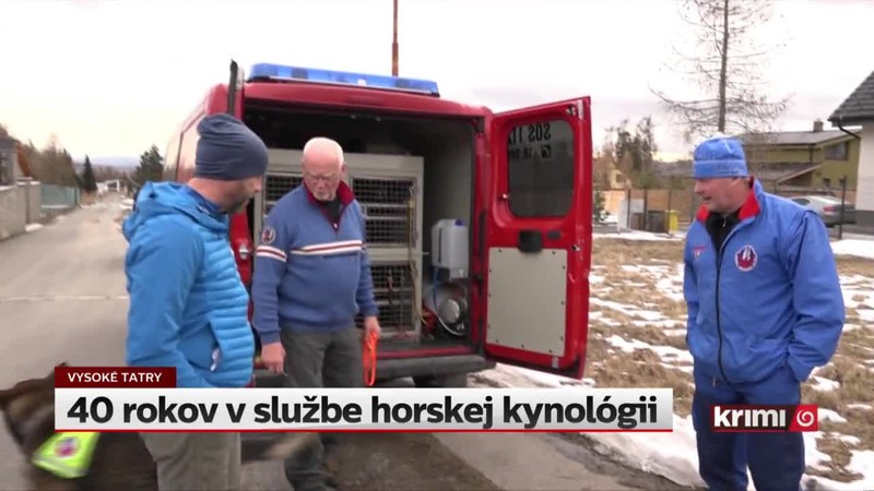 40 rokov v službe horskej kynológii