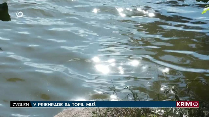 V PRIEHRADE SA TOPIL MUŽ