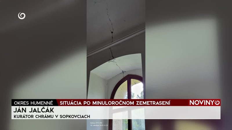 SITUÁCIA PO MINULOROČNOM ZEMETRASENÍ
