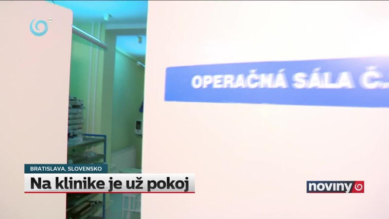 Na klinike je už pokoj