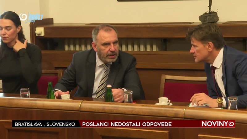 POSLANCI NEDOSTALI ODPOVEDE