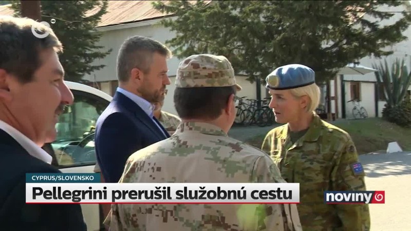Pellegrini prerušil služobnú cestu