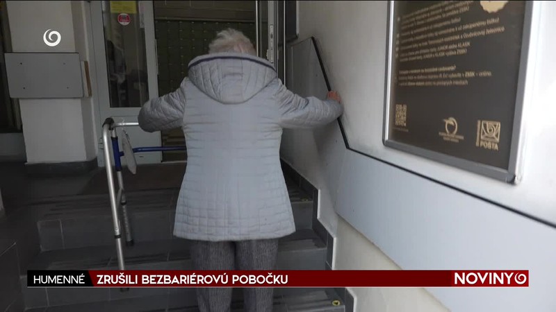ZRUŠILI BEZBARIÉROVÚ POBOČKU