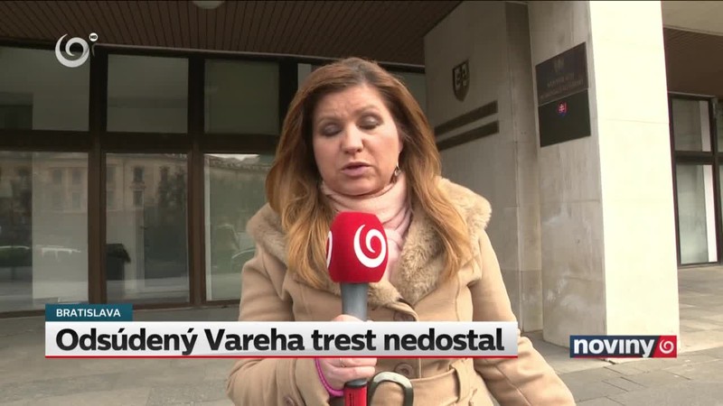Odsúdený Vareha trest nedostal