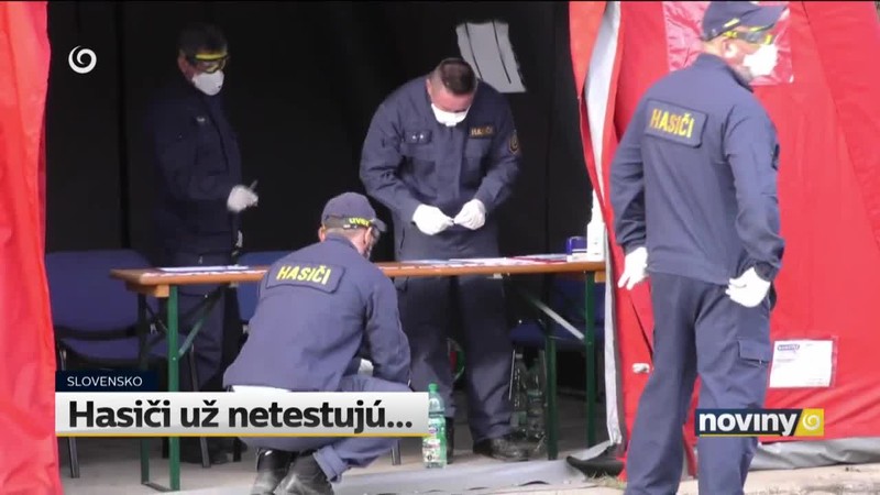 Hasiči už netestujú...