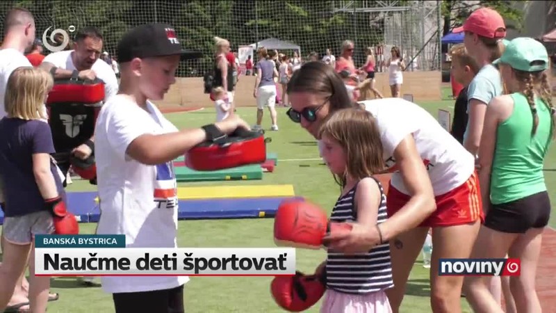 Naučme deti športovať