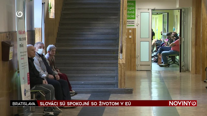 SLOVÁCI SÚ SPOKOJNÍ SO ŽIVOTOM V EÚ