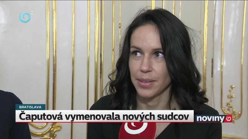 Čaputová vymenovala nových sudcov