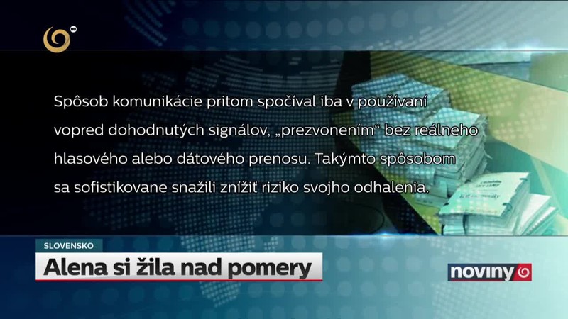 Alena si žila nad pomery