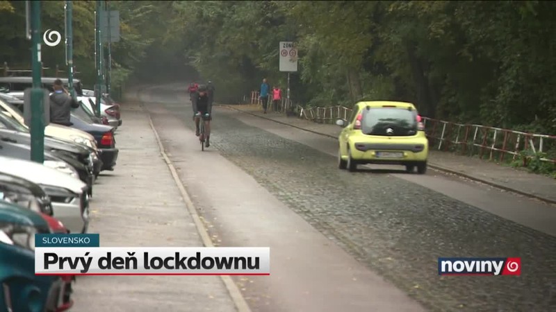 Prvý deň lockdownu