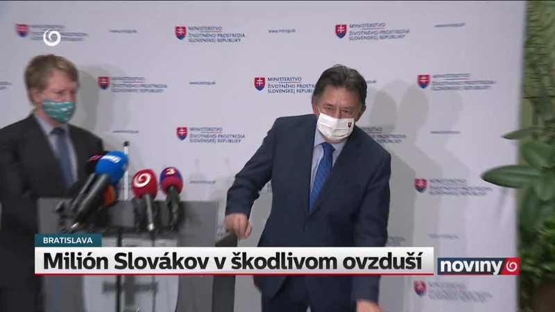 Milión Slovákov v škodlivom ovzduší