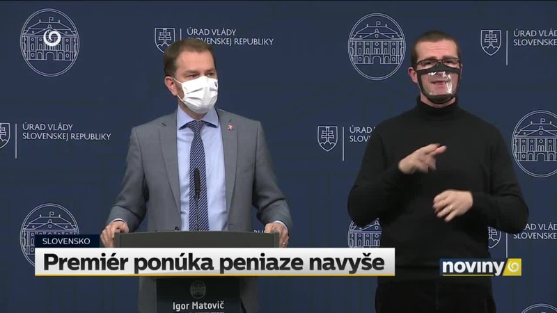 Premiér ponúka peniaze navyše