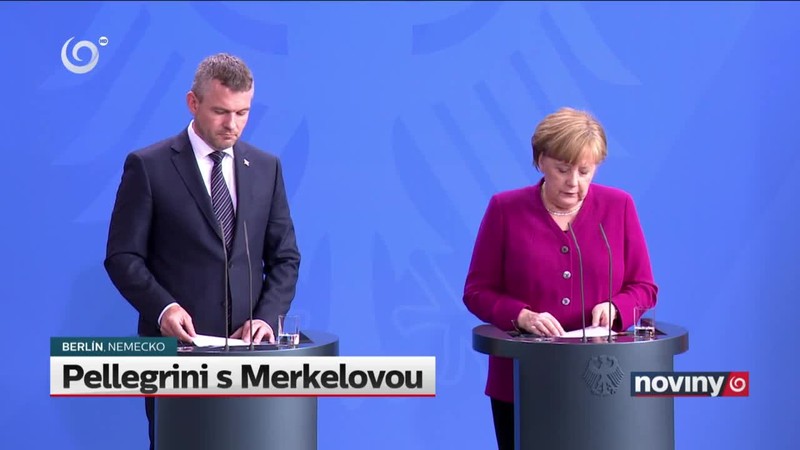 Pellegrini s Merkelovou