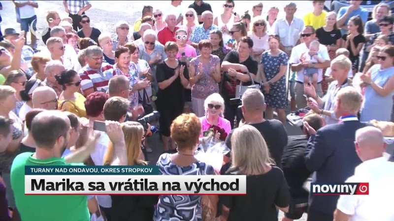 Marika sa vrátila na východ