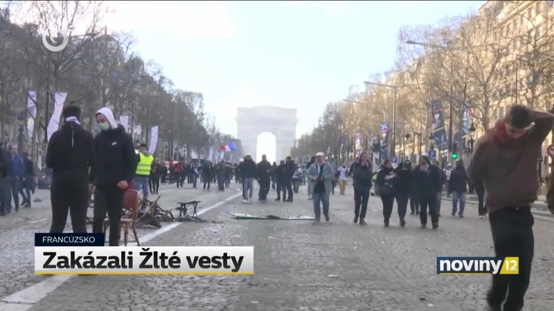 Zakázali Žlté vesty