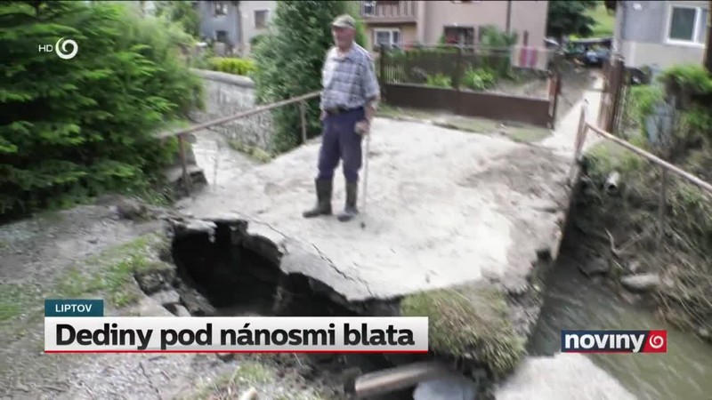 Dediny pod nánosmi blata