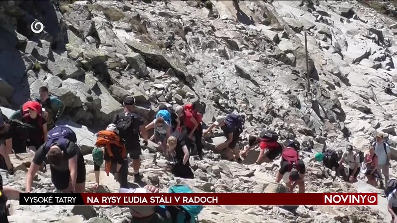 NA RYSY ĽUDIA STÁLI V RADOCH