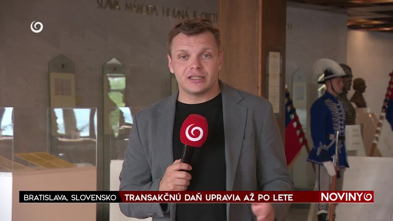 TRANSAKČNÚ DAŇ UPRAVIA AŽ PO LETE