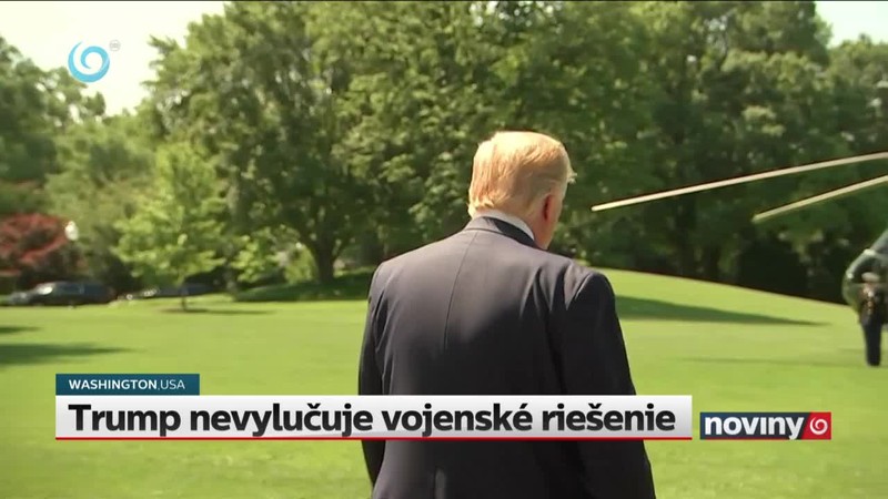 Trump nevylučuje vojenské riešenie