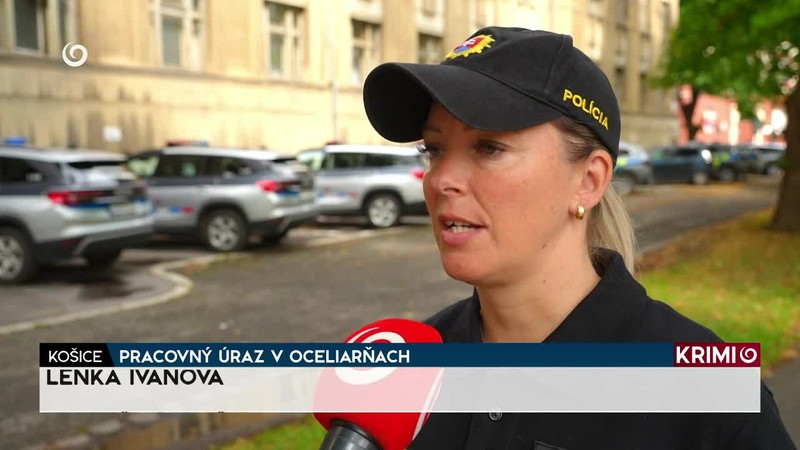 PRACOVNÝ ÚRAZ V OCELIARŇACH