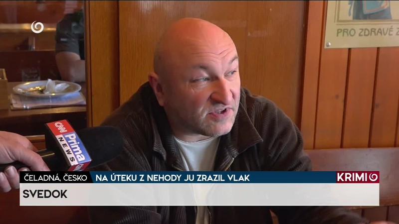 NA ÚTEKU Z NEHODY JU ZRAZIL VLAK