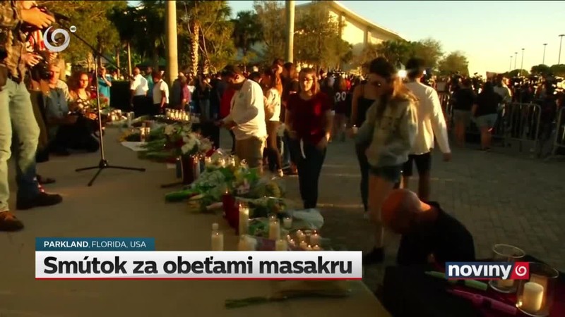Smútok za obeťami masakru