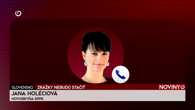 ZRÁŽKY NEBUDÚ STAČIŤ