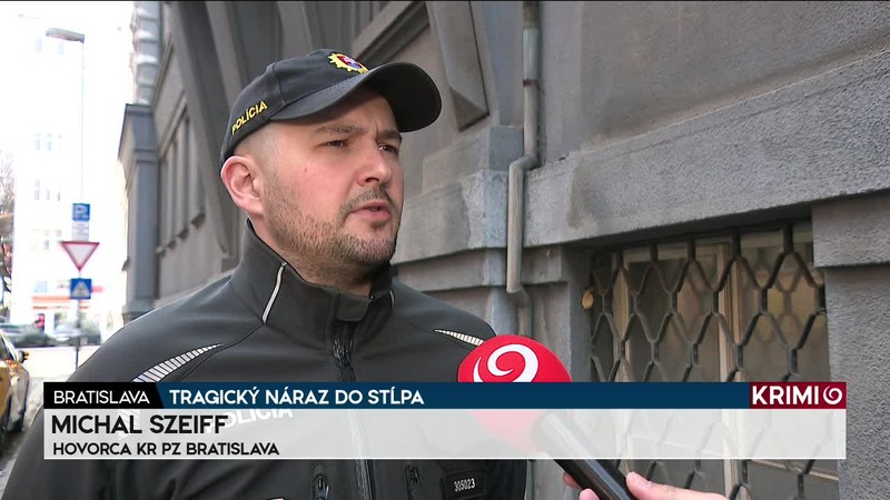 TRAGICKÝ NÁRAZ DO STĹPA