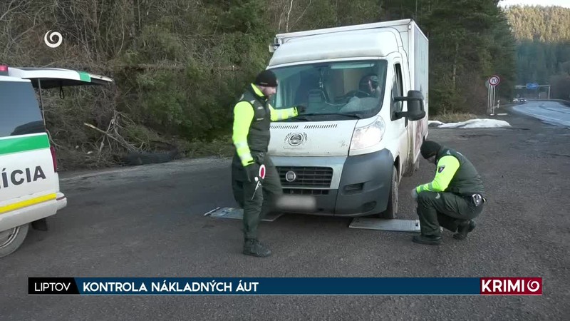 KONTROLA NÁKLADNÝCH ÁUT