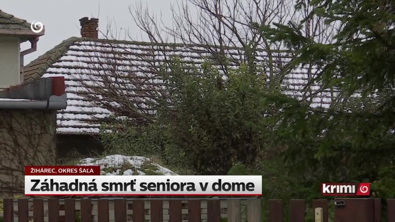 Záhadná smrť seniora v dome