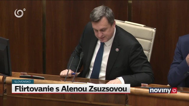 Flirtovanie s Alenou Zsuzsovou