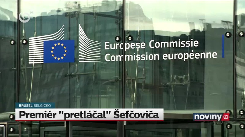 Premiér "pretláčal" Šefčoviča