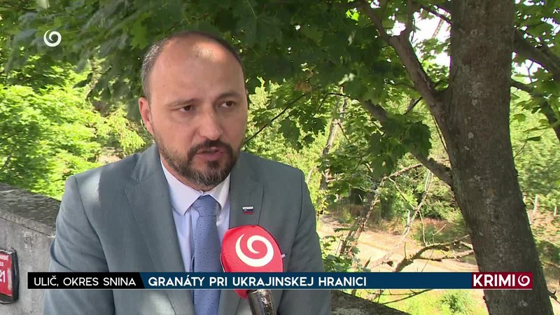 GRANÁTY PRI UKRAJINSKEJ HRANICI