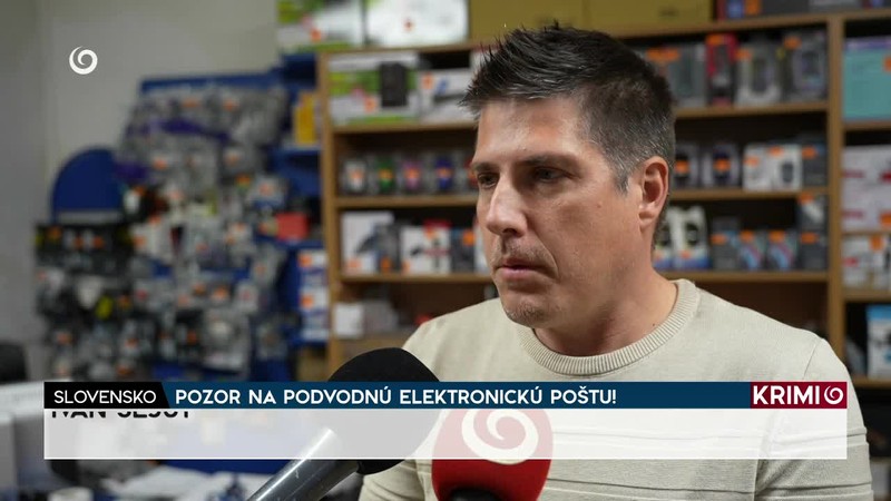 POZOR NA PODVODNÚ ELEKTRONICKÚ POŠTU