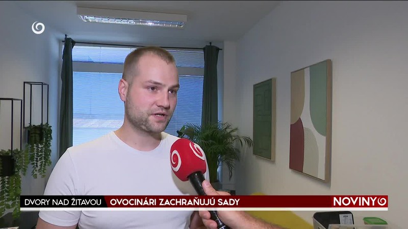 OVOCINÁRI ZACHRAŇUJÚ SADY