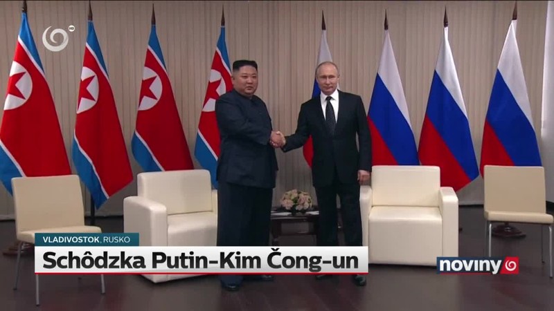 Schôdzka Putin-Kim Čong-un