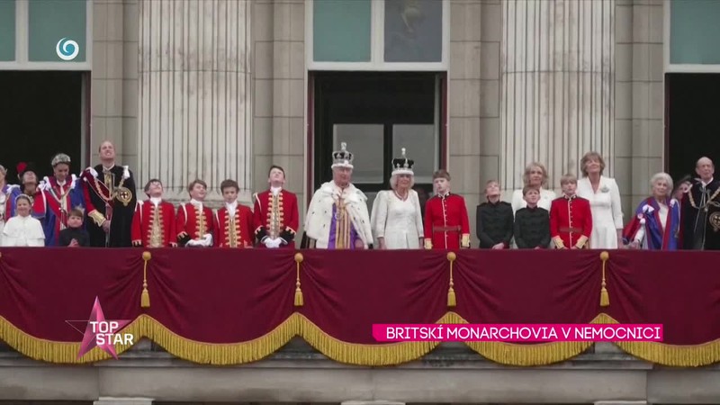 Britskí monarchovia v nemocnici