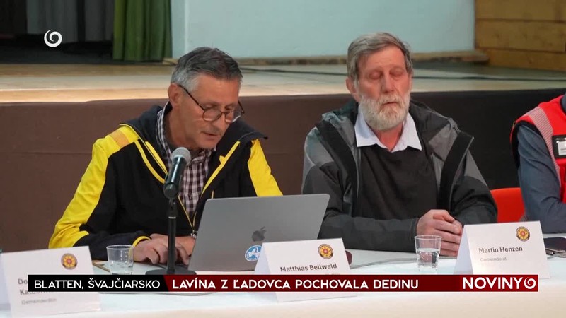 LAVÍNA Z ĽADOVCA POCHOVALA DEDINU