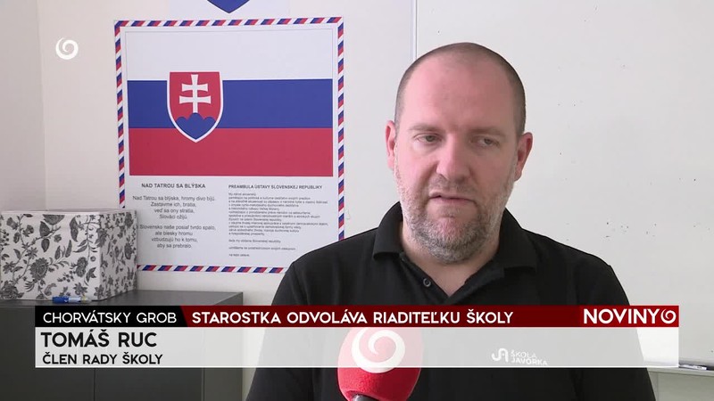 STAROSTKA ODVOLÁVA RIADITEĽKU ŠKOLY