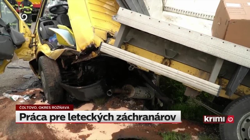 Práca pre leteckých záchranárov