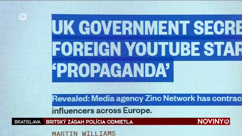 BRITSKÝ ZÁSAH POLÍCIA ODMIETLA