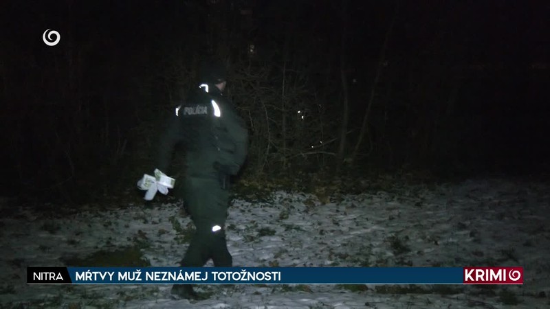 MŔTVY MUŽ NEZNÁMEJ TOTOŽNOSTI