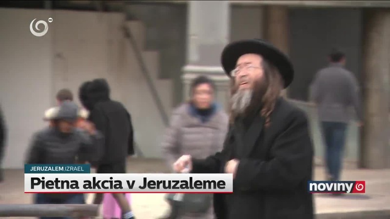 Pietna akcia v Jeruzaleme