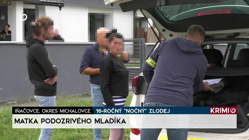 16-ROČNÝ "NOČNÝ" ZLODEJ