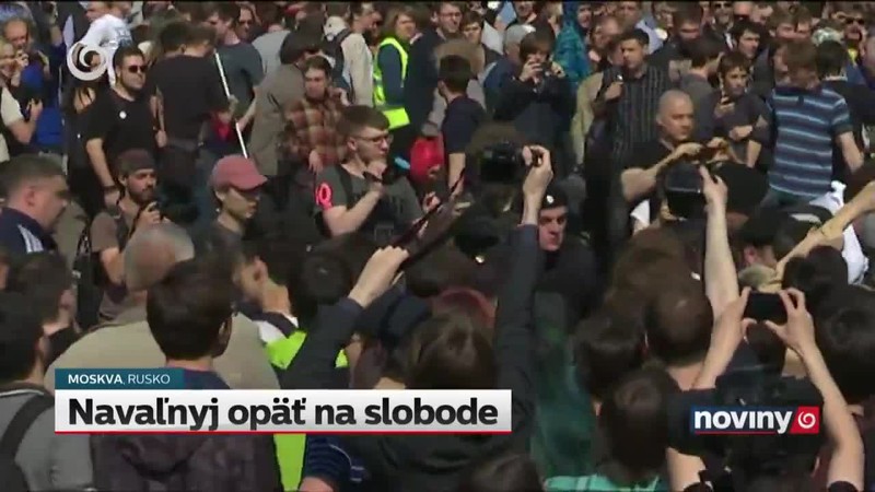 Navaľnyj opäť na slobode