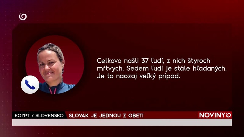 SLOVÁK JE JEDNOU Z OBETÍ,