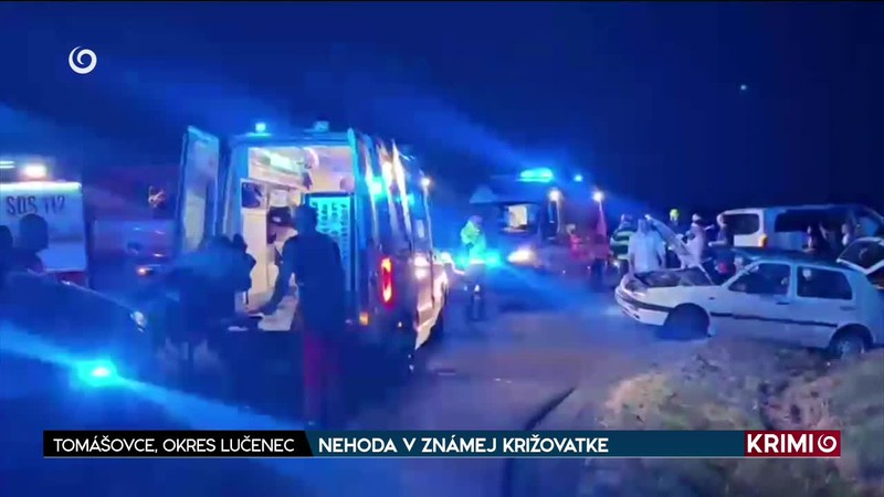 NEHODA V ZNÁMEJ KRIŽOVATKE