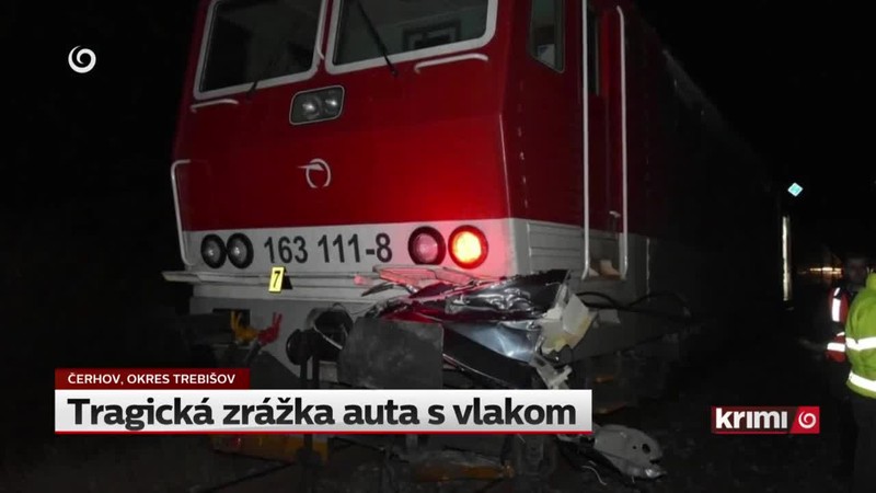 Tragická zrážka auta s vlakom
